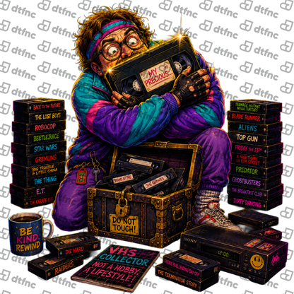 Retro & Vintage - VHS Collector Not a Hobby a Lifestyle