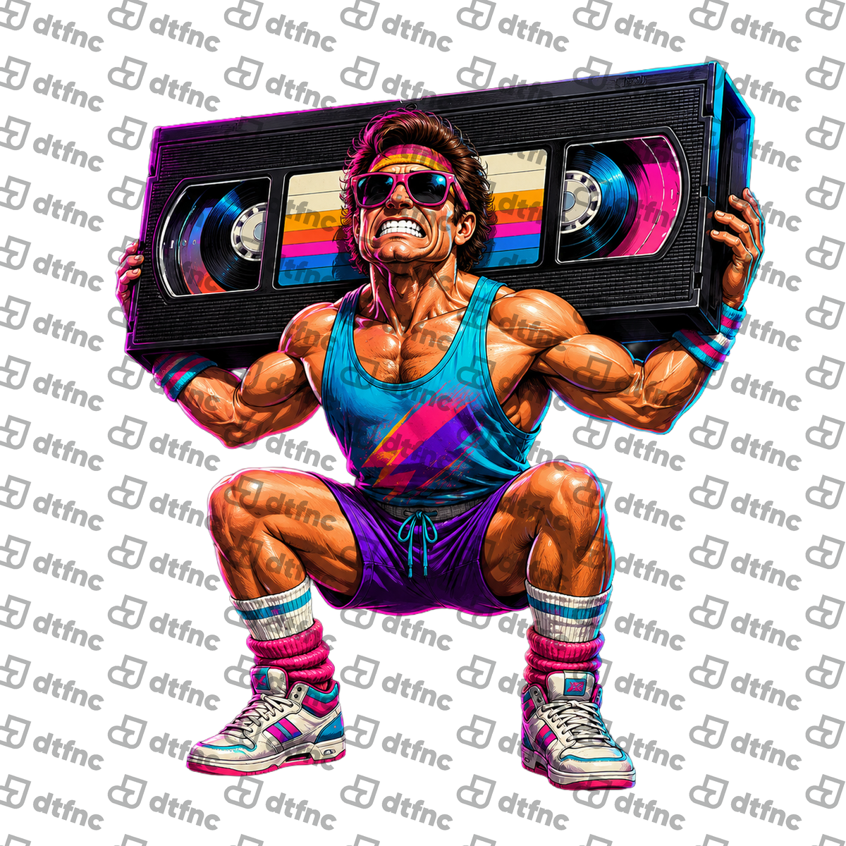 Retro & Vintage - VHS Power Squat Legend