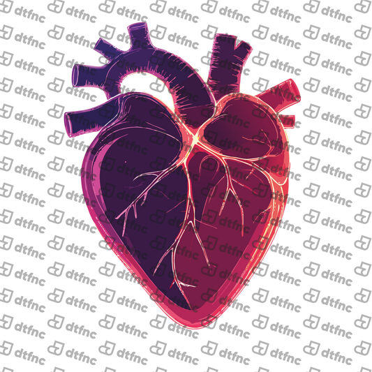 Art - Neon Anatomical Heart