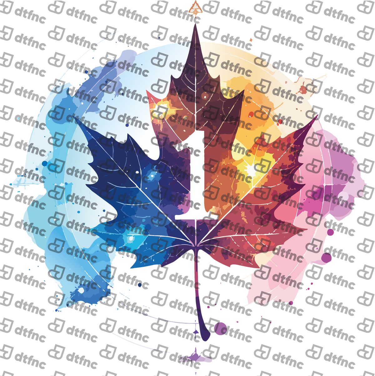 Art - Cosmic Maple Leaf Number 1