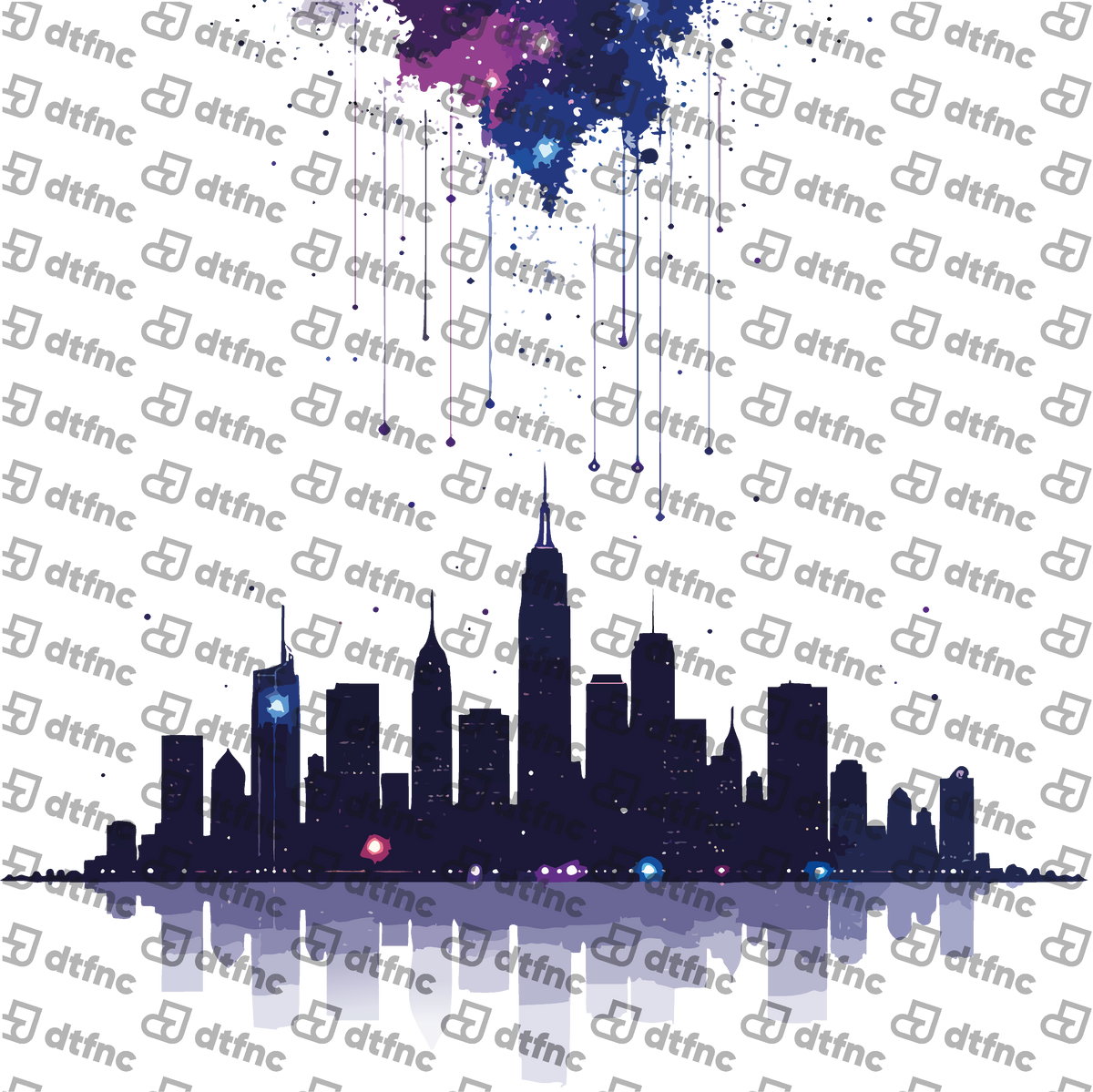 Art - Galaxy City Reflection