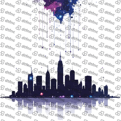 Art - Galaxy City Reflection